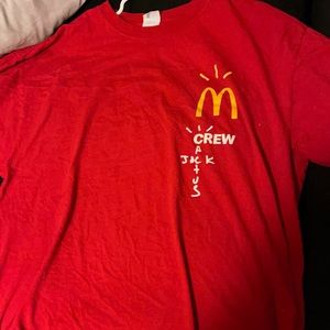 A real Mc’Donalds shirt